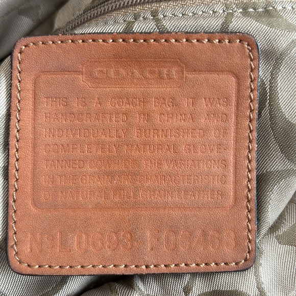 Coach Vintage Soho 6468 Brandy Tan Leather Shoulder Bag - Picture 11 of 16